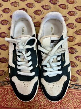 Axel Arigato Black & White Low-Top Sneakers